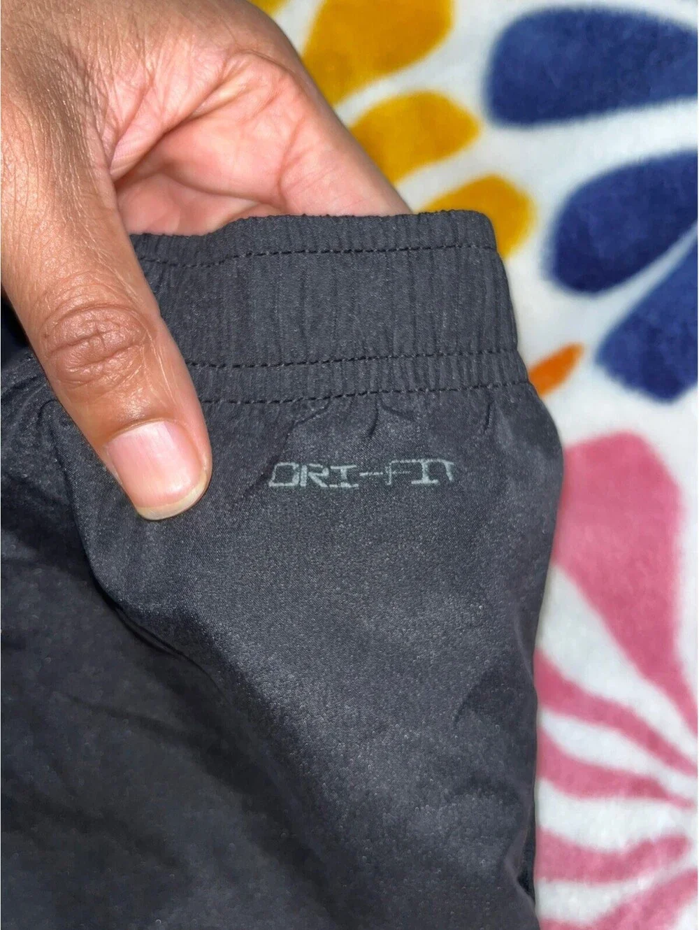 Nike 3T Unisex Baby Toddler Shorts Black Athletic Mesh Elastic Waist Solid